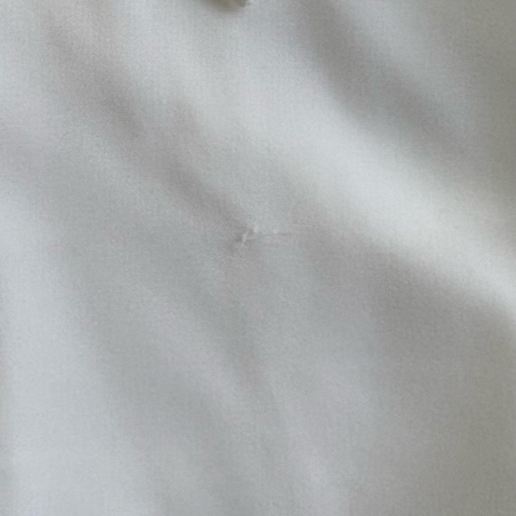 Elegant White Mini Dress - Picture 7 of 8